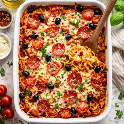 Upgrade Your Leftover Spaghetti: Cheesy Baked Casserole Recipe